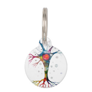Pyramidal neuron in the neocortex pet tag