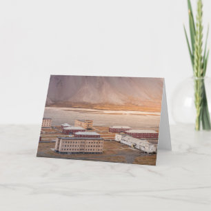 Pyramiden Svalbard Card