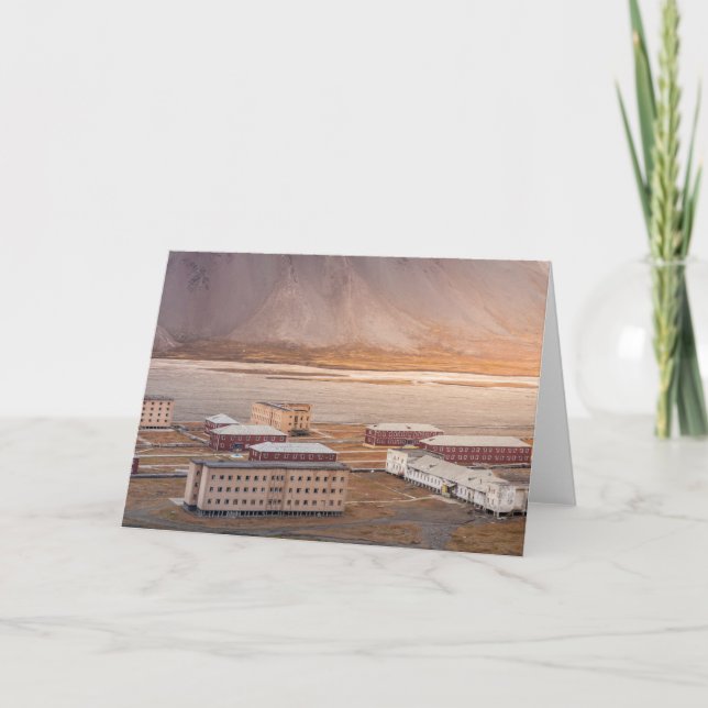 Pyramiden Svalbard Card (Front)