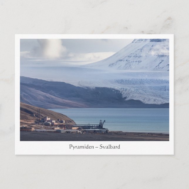 Pyramiden Svalbard Postcard (Front)