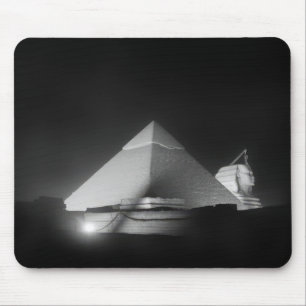 pyramids and sphinx mouse pad