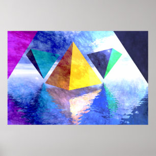 Pyramids and Triangles poster