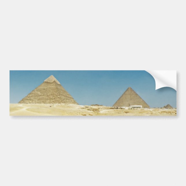 Pyramids Bumper Sticker (Front)
