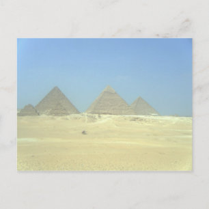 Pyramids, Cairo Postcard