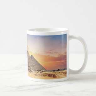 pyramids coffee mug