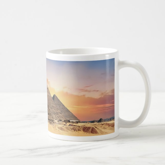 pyramids coffee mug (Right)