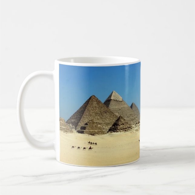 Pyramids Coffee Mug (Left)