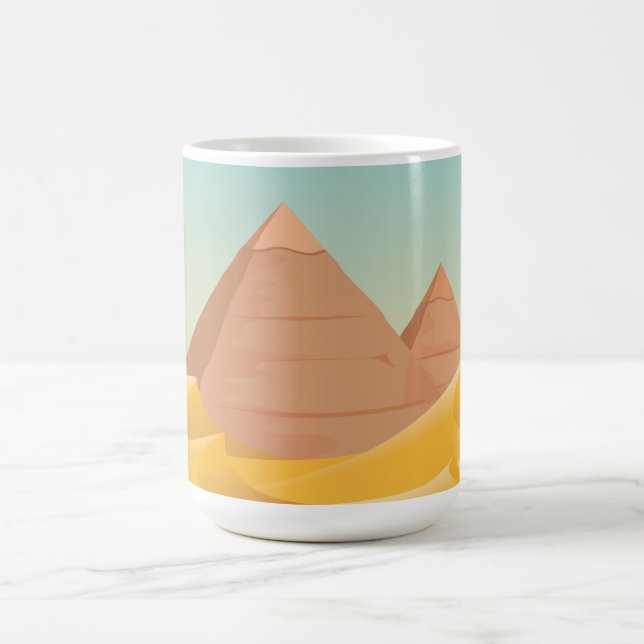 Pyramids Coffee Mug (Center)