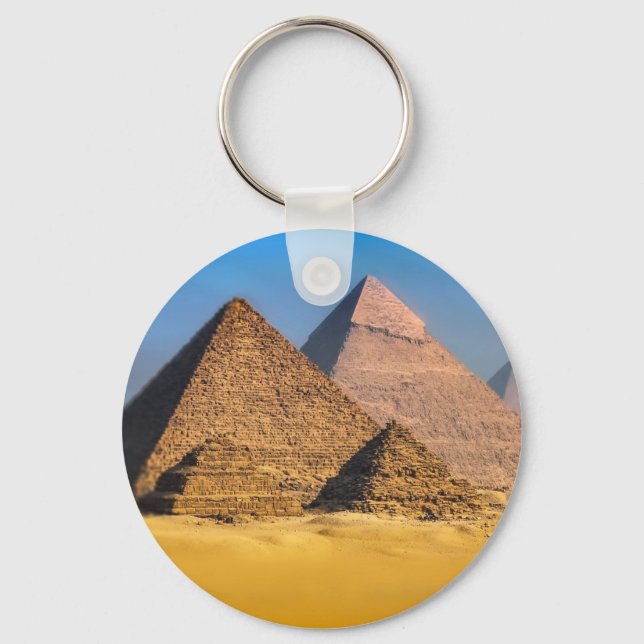 Pyramids Key Ring (Front)
