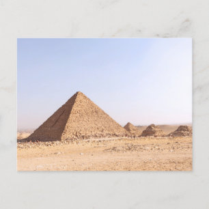 Pyramids of Egypt Announcement Postcard