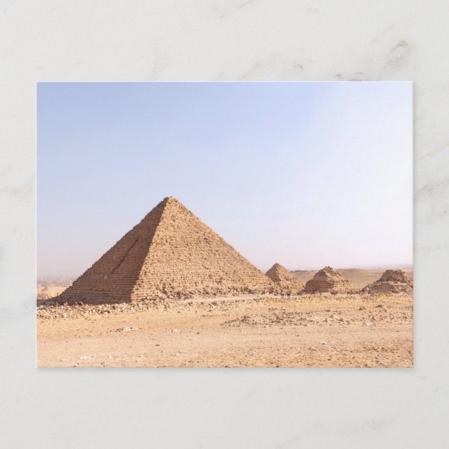 Pyramids of Egypt  Announcement Postcard (Front)