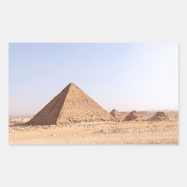 Pyramids of Egypt  Rectangular Sticker (Front)
