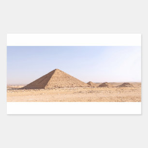 Pyramids of Egypt Rectangular Sticker