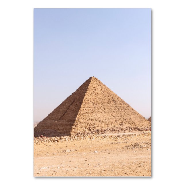 Pyramids of Egypt Table Number (Front)