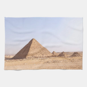Pyramids of Egypt Tea Towel