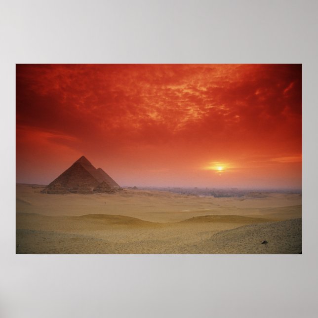 Pyramids of Egypt Through the Stargate Poster (Front)