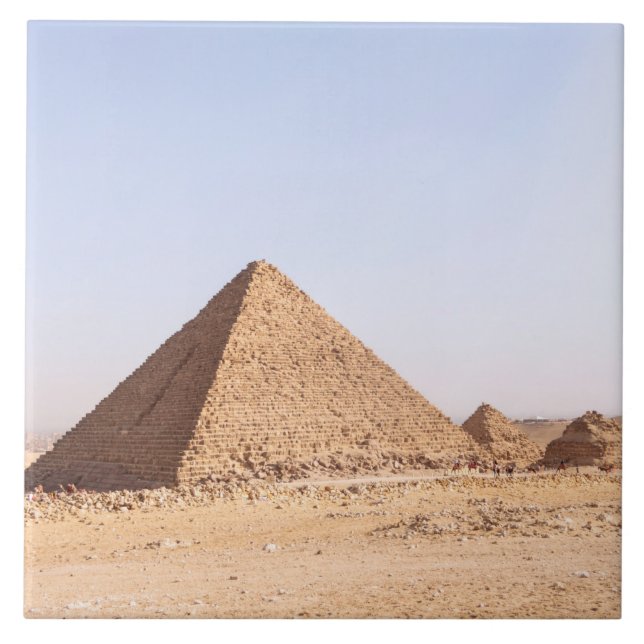 Pyramids of Giza Ceramic Tile (Front)
