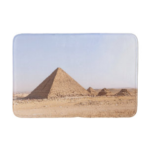Pyramids of Giza Photography Bath Mat