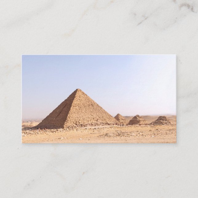 Pyramids of Giza Photography Place Card (Front)
