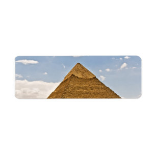 Pyramids of Giza Photography Return Address Label