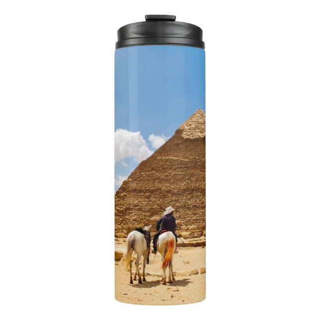 Pyramids of giza thermal tumbler (Front)