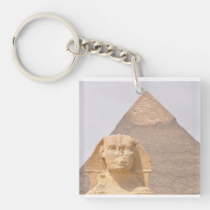 Pyramids Of Giza Travel Egypt Photo Key Ring