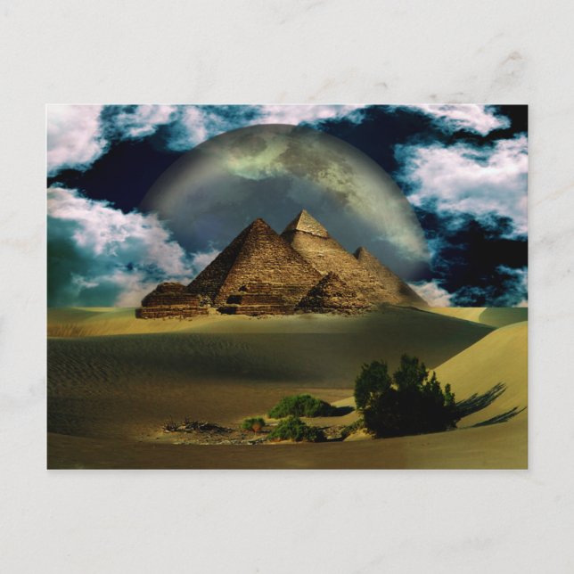 Pyramids of Mystery Postcards (Front)