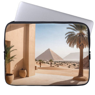 Pyramids & Palm Trees Laptop Sleeve