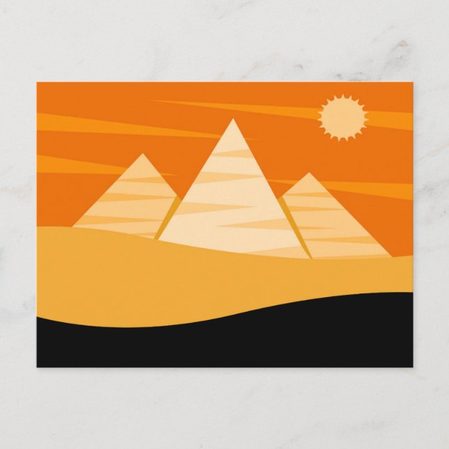 Pyramids Postcard (Front)
