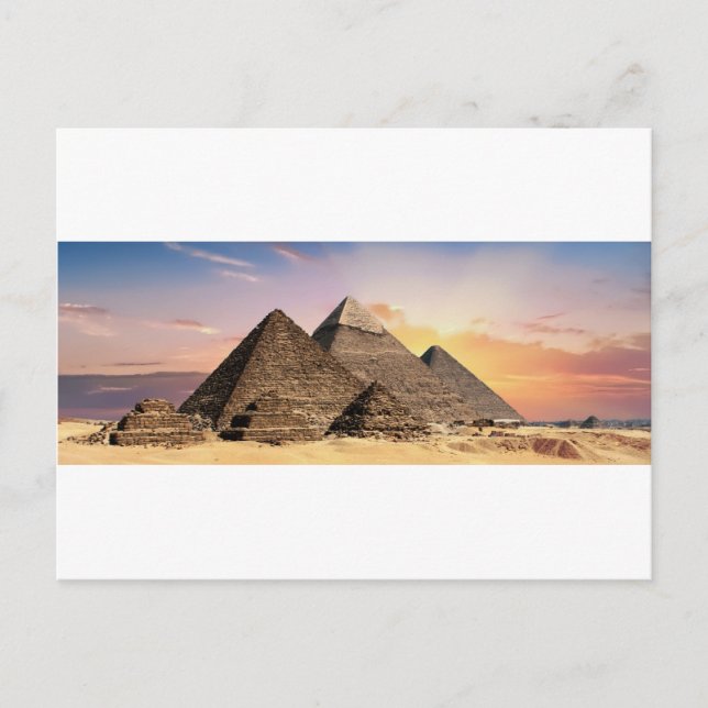 pyramids postcard (Front)