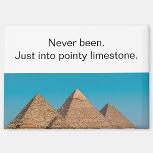 Pyramids refrigerator magnet