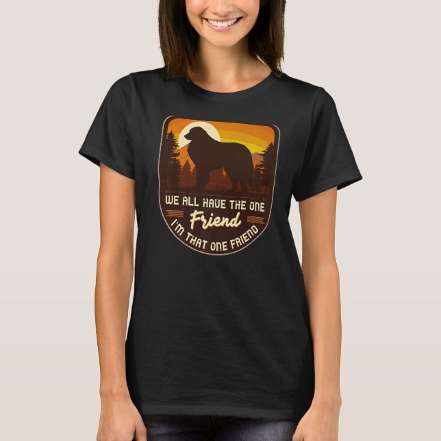 Pyrenean Mountain Dog Breed T-Shirt (Front)