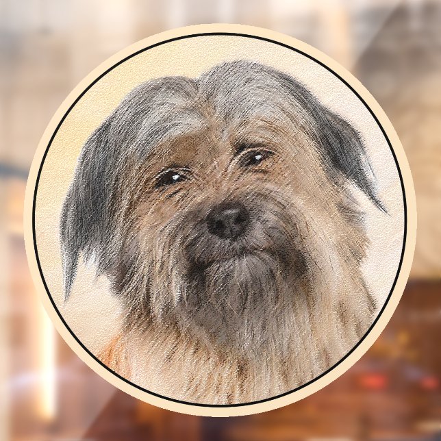 Pyrenean Shepherd Painting - Cute Original Dog Art (Sheet 2)