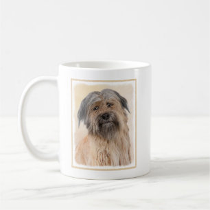 Pyrenean Shepherd Painting - Cute Original Dog Art Coffee Mug