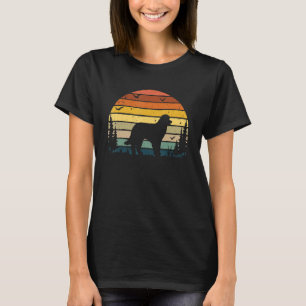 Pyrenean Shepherd Vintage Retro Mum Dad Dog T-Shirt