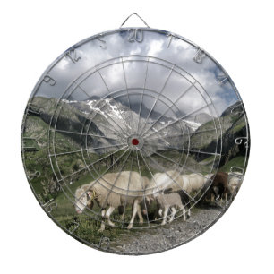pyrenees landscape dartboard