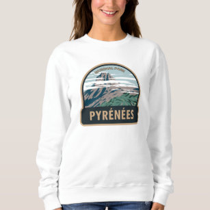 Pyrenees National Park France Vintage Sweatshirt