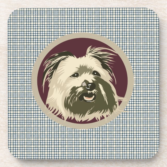 PYRENEES SHEEPDOG COASTER (Front)