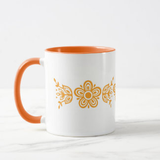 Pyrex Design Butterfly Gold Pattern Mug