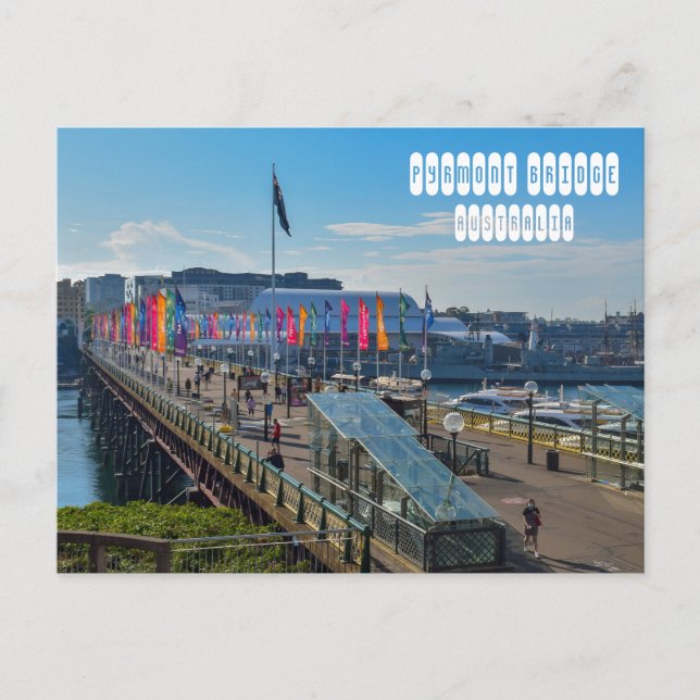 Pyrmont Bridge Postcard (Front)