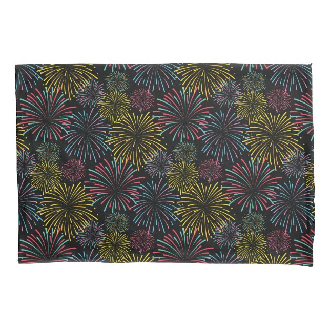 Pyrotechnics Fireworks Pyrotechnician Celebration Pillowcase (Front)