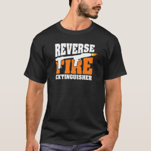Pyrotechnics Flame Machine Flame Thrower Gun Flame T-Shirt