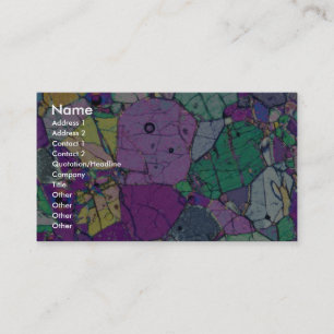 Pyroxenite Business Card