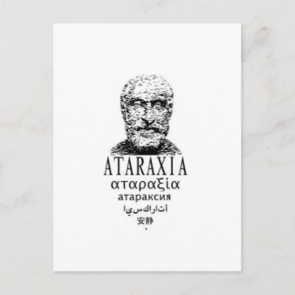 Pyrrho's Ataraxia Postcard