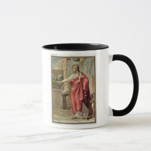 Pyrrhus, costume for 'Andromache' by Jean Racine, Mug