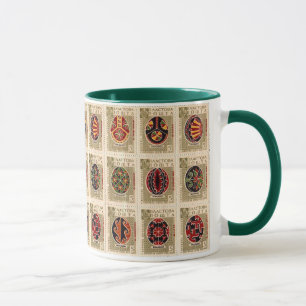 Pysanka Ukrainian Easter Egg2 Two Tone Mug