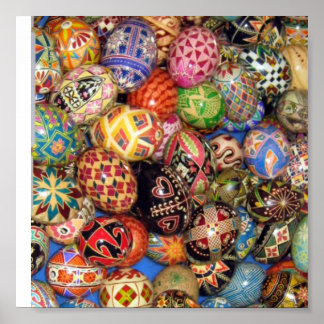 Pysanky - Ukrainian Easter Eggs Poster