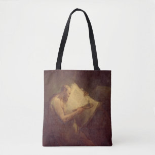 Pythagoras (6th century BC) (oil on canvas) Tote Bag