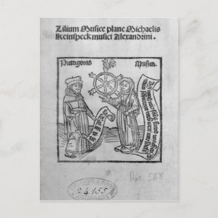 Pythagoras  and Music Postcard