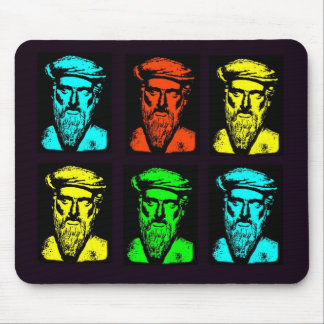 Pythagoras Collage Mouse Pad